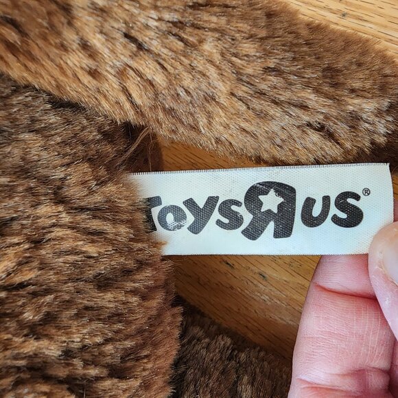 Toys R Us Vintage Big Brown Monkey Stuffed Animal Toy - Picture 8 of 9